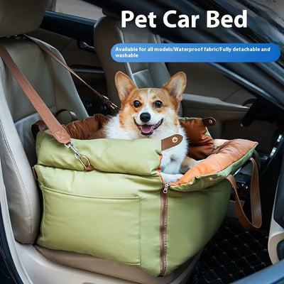 Car Pet Safety Chair – Portable Travel Seat for Dogs & Cats by MeowMarket