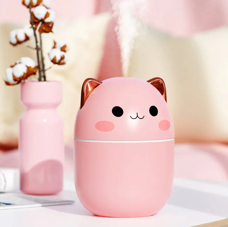 Cute Cat Humidifier 250ml – [Adorable Mini Mist] by My Store 2