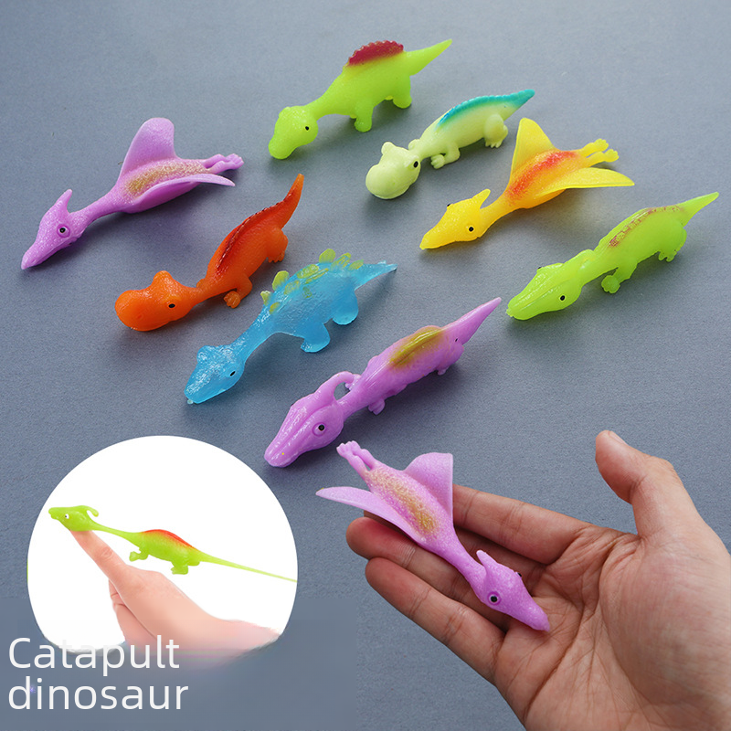 Dinosaur Finger Launcher – Creative Stress Relief Toy for Fun by VisiVault