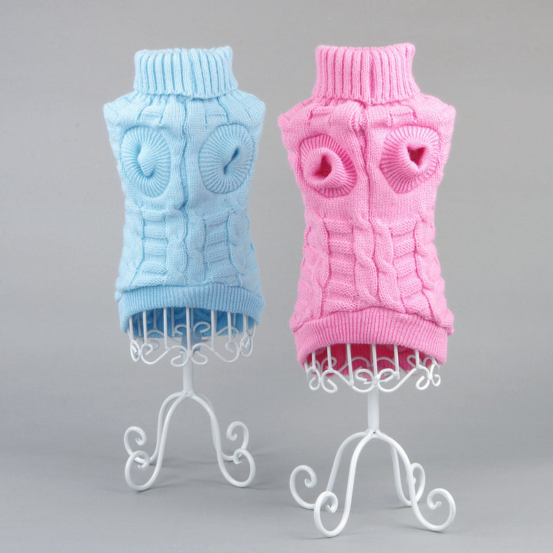 Solid Color Dog Sweater by My Store 2